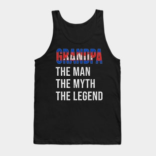 Grand Father Cambodian Grandpa The Man The Myth The Legend - Gift for Cambodian Dad With Roots From  Cambodia Tank Top